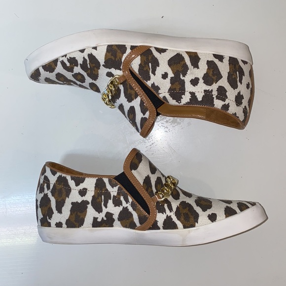 Fun Leopard Print Sneakers - Picture 5 of 8